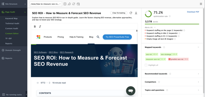 Content Optimization Process