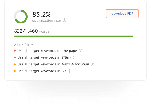 Téléchargez un PDF pour les rédacteurs de contenu SEO