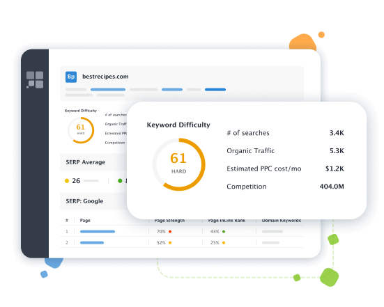 Анализ результатов поиска в Rank Tracker