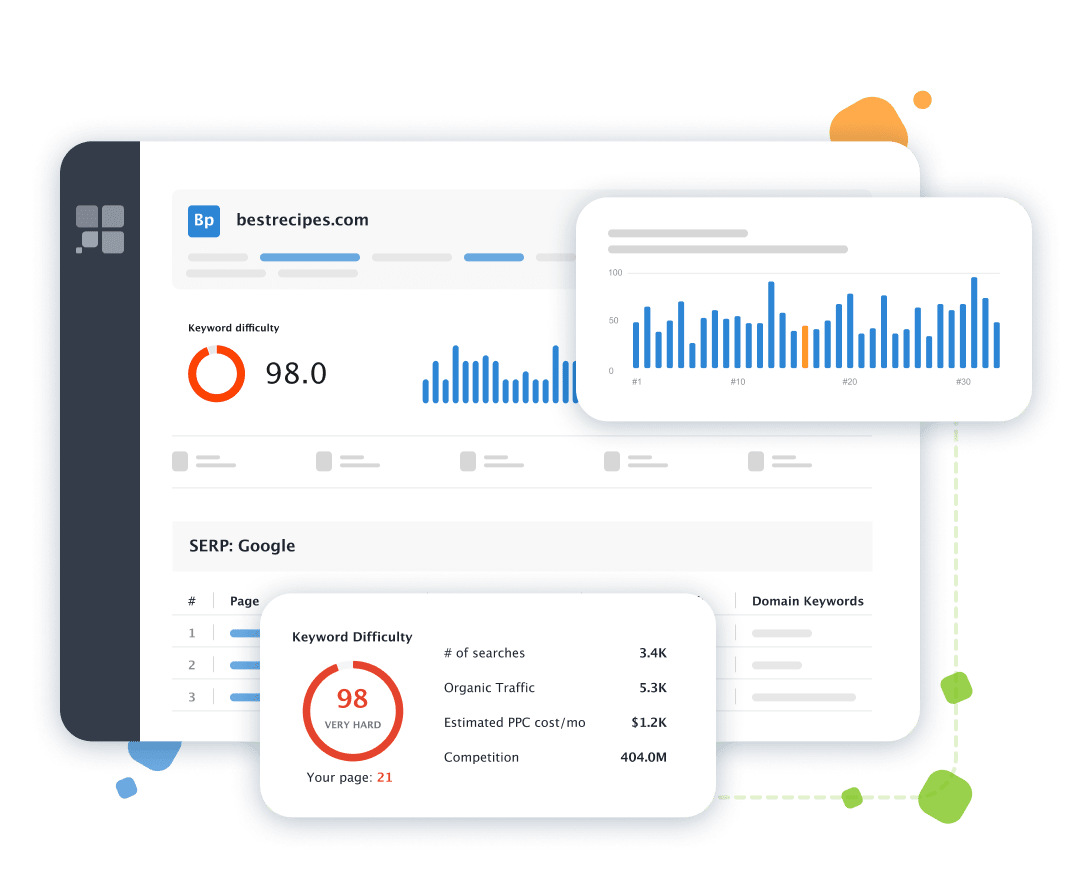 Оцените свои усилия по SEO в инструменте мгновенного анализа SERP.