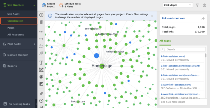 Visualize your site structure